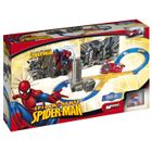 VEHICULE POUR CIRCUIT Spiderman Piste New York + 1 Voiture
