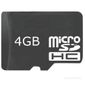 CARTE MEMOIRE Carte mémoire microSDHC 4GB - Class 4