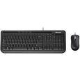 PACK CLAVIER - SOURIS Microsoft Wired Keyboard 600 Black + Basic Optical