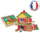 JEU ASSEMBLAGE CONSTRUCTION Mon Chalet en Bois 135 pièces Coffret en Bois