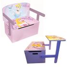 COFFRE A JOUETS Coffre 3en1 Princesses - Coffre + Bureau + Banc