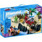 UNIVERS MINIATURE COMPLET Playmobil Superset Repère Des Pirates