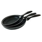 POELE - SAUTEUSE - MANCHE DE POELE PRADEL Lot 3 poêles 20/24/28 cm façon pierre