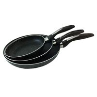 POELE - SAUTEUSE  PRADEL Lot 3 poêles 20/24/28 cm façon pierre