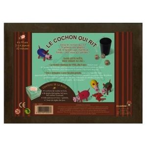 Le Cochon Qui Rit Version Deluxe Bois