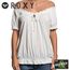 T-SHIRT Roxy Hug Tee Shirt Mc Bleu
