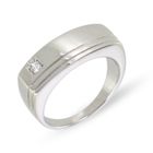  RÊVE DE DIAMANTS Chevalière Homme