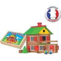 Mon Chalet en Bois 175 pièces Coffret en Bois Mon Chalet en Bois 175 pièces Coffret en Bois