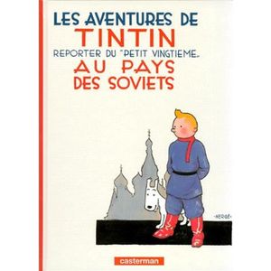 BD MANGA HUMOUR Les aventures de Tintin t.1 ; au pays des Soviets BD MANGA HUMOUR Les aventures de Tintin t.1 ; au pays des Soviets