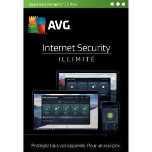 AVG Internet Security (Appareils illimités - 2 Ans)