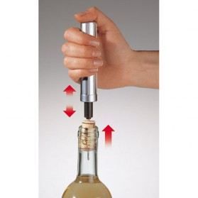 Tire-Bouchon Pneumatique à Pression D'Air - Ouvre-Bouteille Aluminium Pour Vin Rouge - Générique