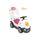 PORTEUR-POUSSEUR-DRAISIENNE-TRICYCLE Bubble Go III Balade Rose