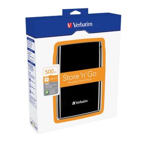 Verbatim USB2.0 500 Go Black 2.5"