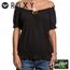T-SHIRT Roxy Hug Tee Shirt Mc Noir