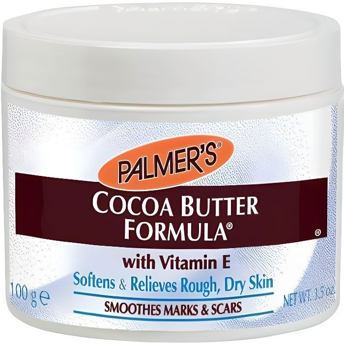 Crème de Soin au Beurre de Cacao et à la Vitamine E 100g Beurre de