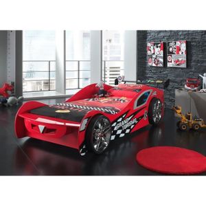 FUN Lit enfant Grand Turismo rouge