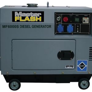 MASTER FLASH Groupe électrog?ne diesel silencieux 5000W MF6000S