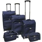 SET DE VALISES Kinston Set de 5: 3 valises + 1 sac reporter + 1 v
