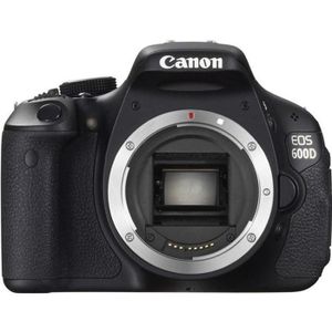 APPAREIL PHOTO RÉFLEX CANON EOS 600D Reflex numérique - Boîtier nu APPAREIL PHOTO RÉFLEX CANON EOS 600D Reflex numérique - Boîtier nu