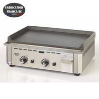 BARBECUE - PLANCHA ROLLER GRILL Plancha gaz plaque fonte 6400W