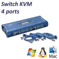 COMMUTATEUR KVM Trendnet TK-400K