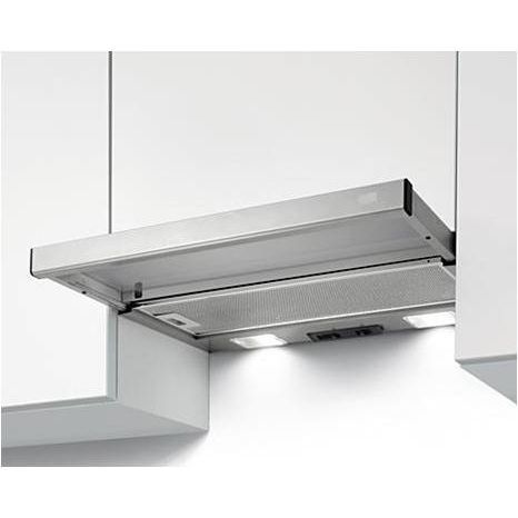 Hotte Télescopique Candy CCE117/1 - 70cm Inox - 305 M³/h - 3 Vitesses - Éclairage LED
