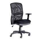 CHAISE DE BUREAU ALPHASON DAKOTA Chaise de bureau maillée noire