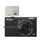 APPAREIL PHOTO NUMERIQUE Appareil photo NIKON S6200 Noir + carte SD 4 Go