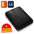 DISQUE DUR EXTERNE Bundle My Passport Noir 1000Go + Housse Offerte