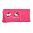 SERVIETTE DE BAIN - DRAP DE BAIN  serviette de toilette + gant HELLO KITTY Rose