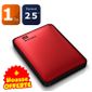 DISQUE DUR EXTERNE Bundle My Passport Rouge 1000Go + Housse Offerte