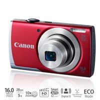 COMPACT CANON A2500 Compact Rouge - 16 MP Zoom 5x