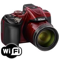 NIKON Coolpix P600 Bridge Rouge ultra-zoom 60x NIKON Coolpix P600 Bridge Rouge ultra-zoom 60x