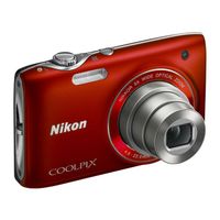 APPAREIL PHOTO NUMERIQUE Appareil photo numérique NIKON COOLPIX S3100 rouge