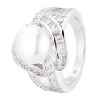 BAGUE - CHEVALIERE NACRE DE PERLE Bague Femme