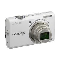 APPAREIL PHOTO NUMERIQUE NIKON S6200 Blanc