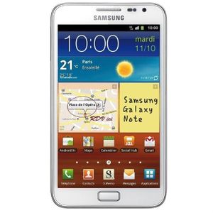 SMARTPHONE SAMSUNG SGH N7000 GALAXY NOTE BLANC