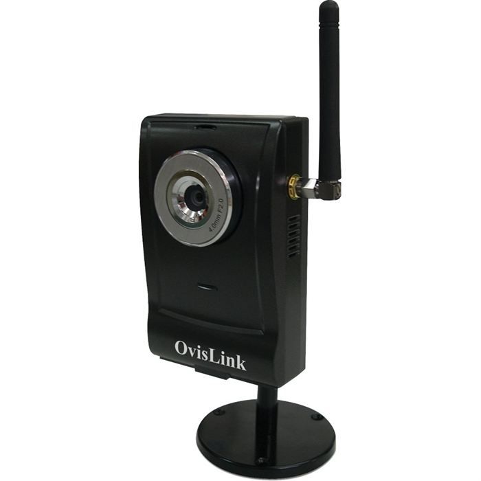 Caméra IP WiFi 802.11g 54 Mbps LAN 10/100 Zoom 4x Microphone
