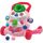 PORTEUR-POUSSEUR-DRAISIENNE-TRICYCLE Trott'Gym Rose
