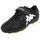 Chaussures football moulées Player fg velcro noir