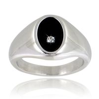  RÊVE DE DIAMANTS Chevalière Homme