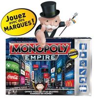 JEU SOCIÉTÉ - PLATEAU MONOPOLY Empire JEU SOCIÉTÉ - PLATEAU MONOPOLY Empire