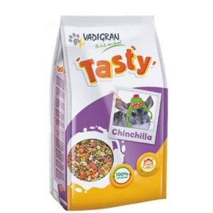 VADIGRAN Lot de 3 Tasty Nourriture pour chinchillas 900g