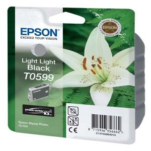 EPSON Cartouche d?encre T0599 - Noir clair - Capacité standard 13ml