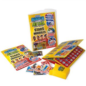 JEUX DE CARTE Kit de démarrage World Stars Match Attax