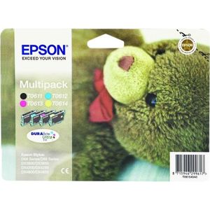CARTOUCHE IMPRIMANTE Epson cartouches T0615 Bk/C/M/Y Pack couleurs CARTOUCHE IMPRIMANTE Epson cartouches T0615 Bk/C/M/Y Pack couleurs