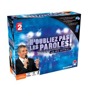 JEU SOCIÉTÉ - PLATEAU N'oubliez pas les paroles
