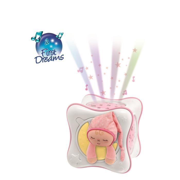 Veilleuse musicale CHICCO Cube arc en ciel bleu Pas Cher UBALDI