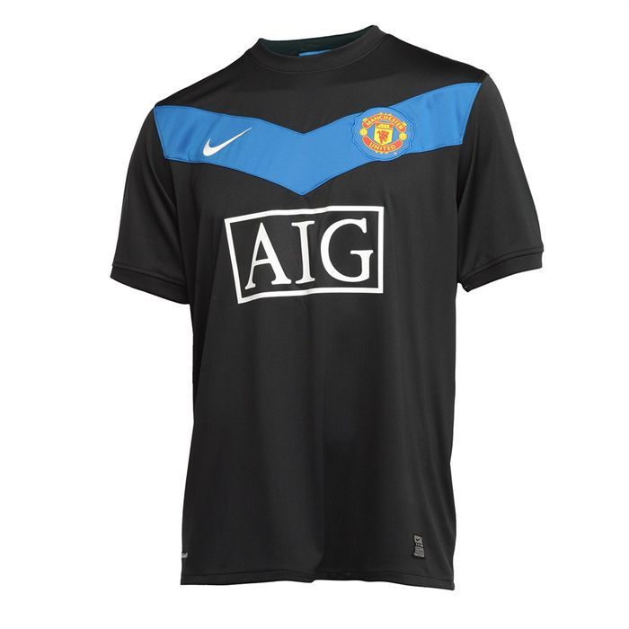 Modèle Replica Manchester United Ext. 09/10. Coloris  noir, bleu et