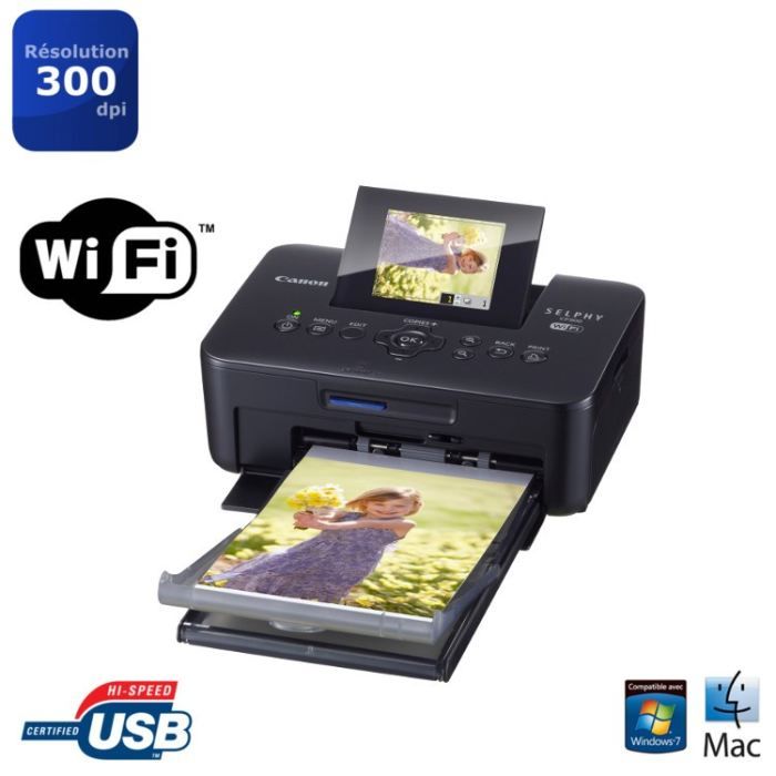 photo WiFi Selphy CP900 Noire Achat / Vente imprimante Canon